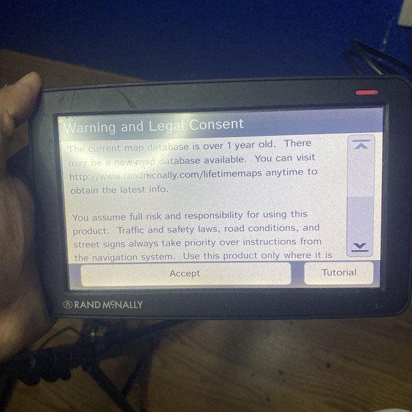 RAND MCNALLY TND-730 TRUCK GPS Tested Works Fast Shipping - Picture 2 of 3